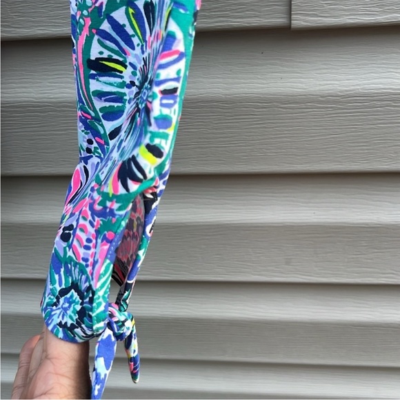 Lilly Pulitzer Girls Maia Cropped Leggings size Extra Large 12-14 - Picture 3 of 6